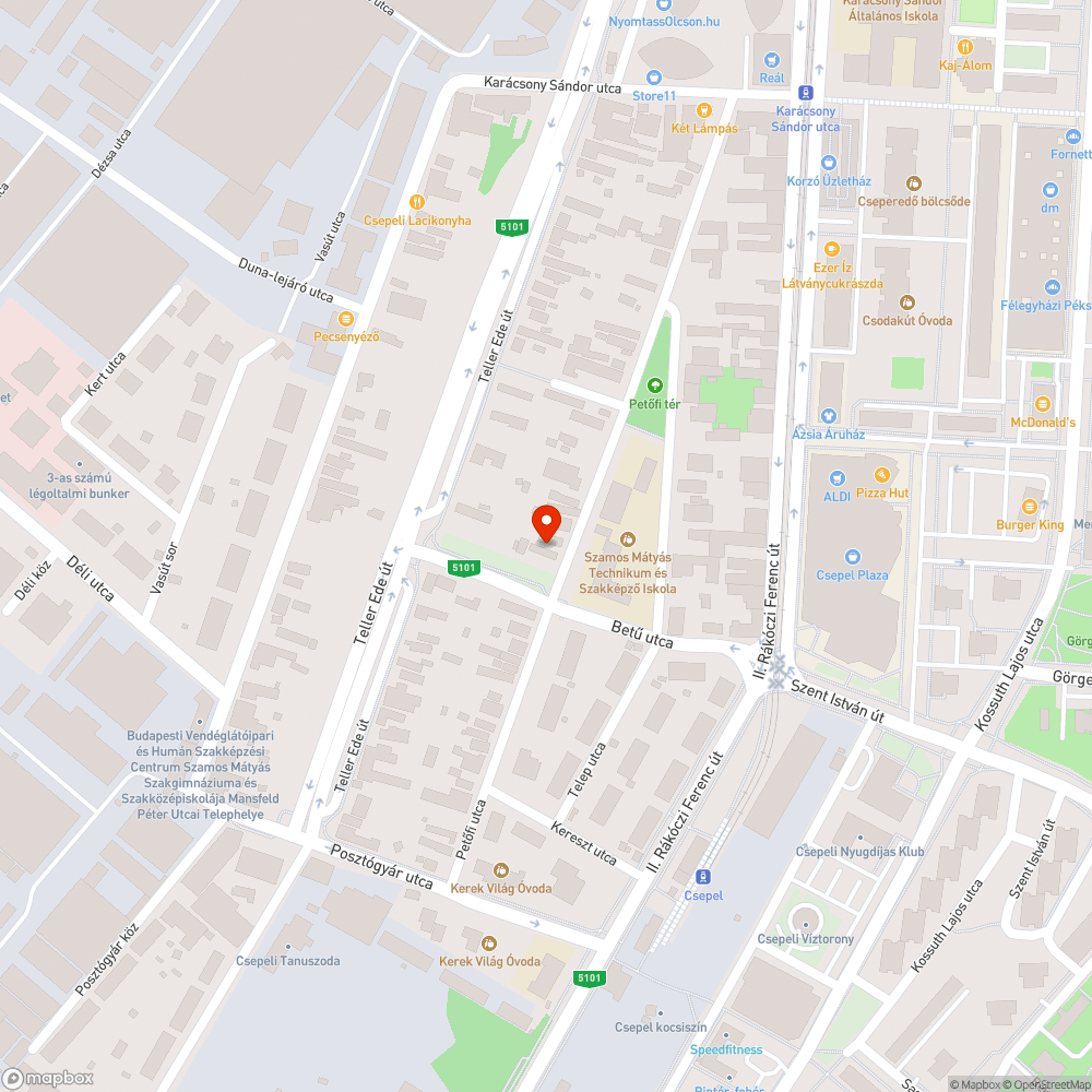 ILLEGÁLIS SZEMFMTLERAKÓ bejelentés helye