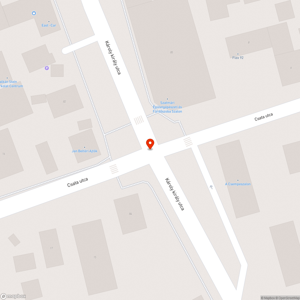 Felgyűrődött, felpúpozódott kereszteződés bejelentés helye