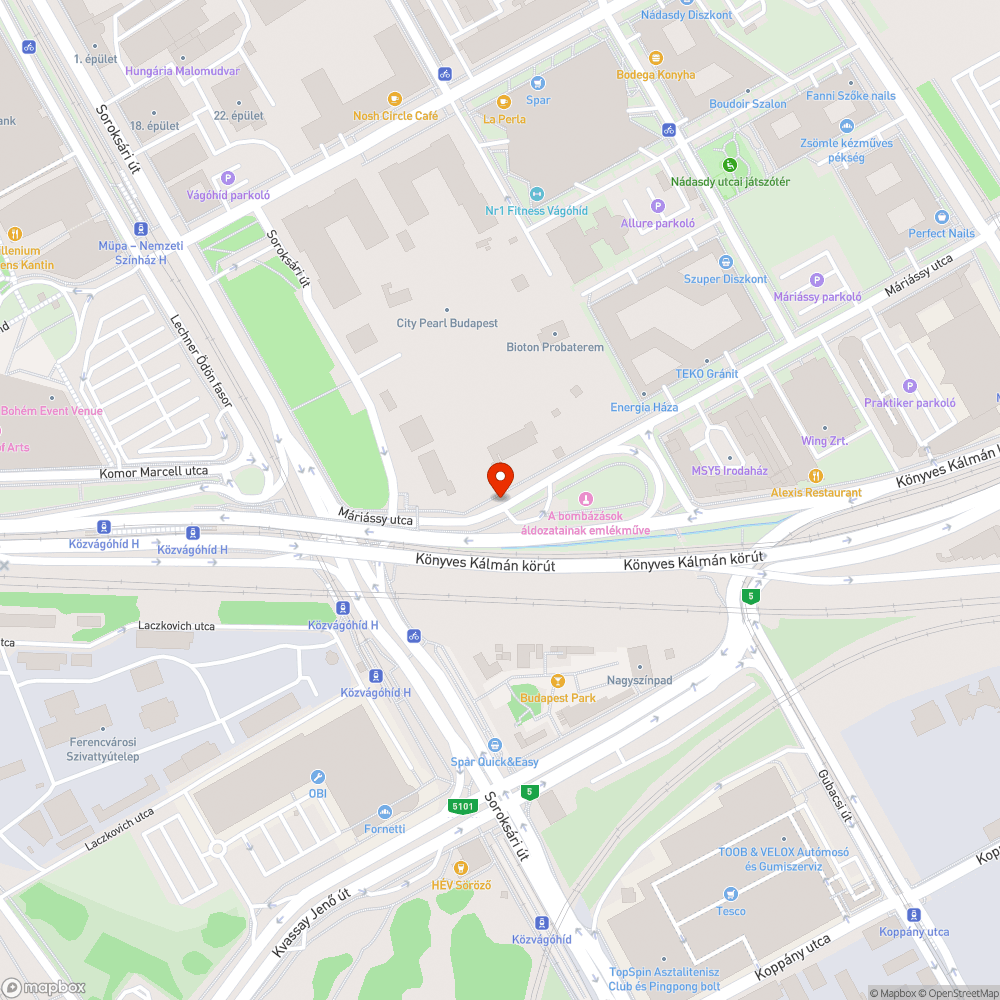 2009-óta folyamatosan elkopó felfestés bejelentés helye