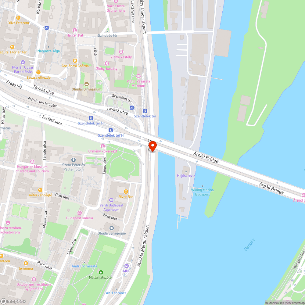 Beszakadó út a lefolyó körül bejelentés helye