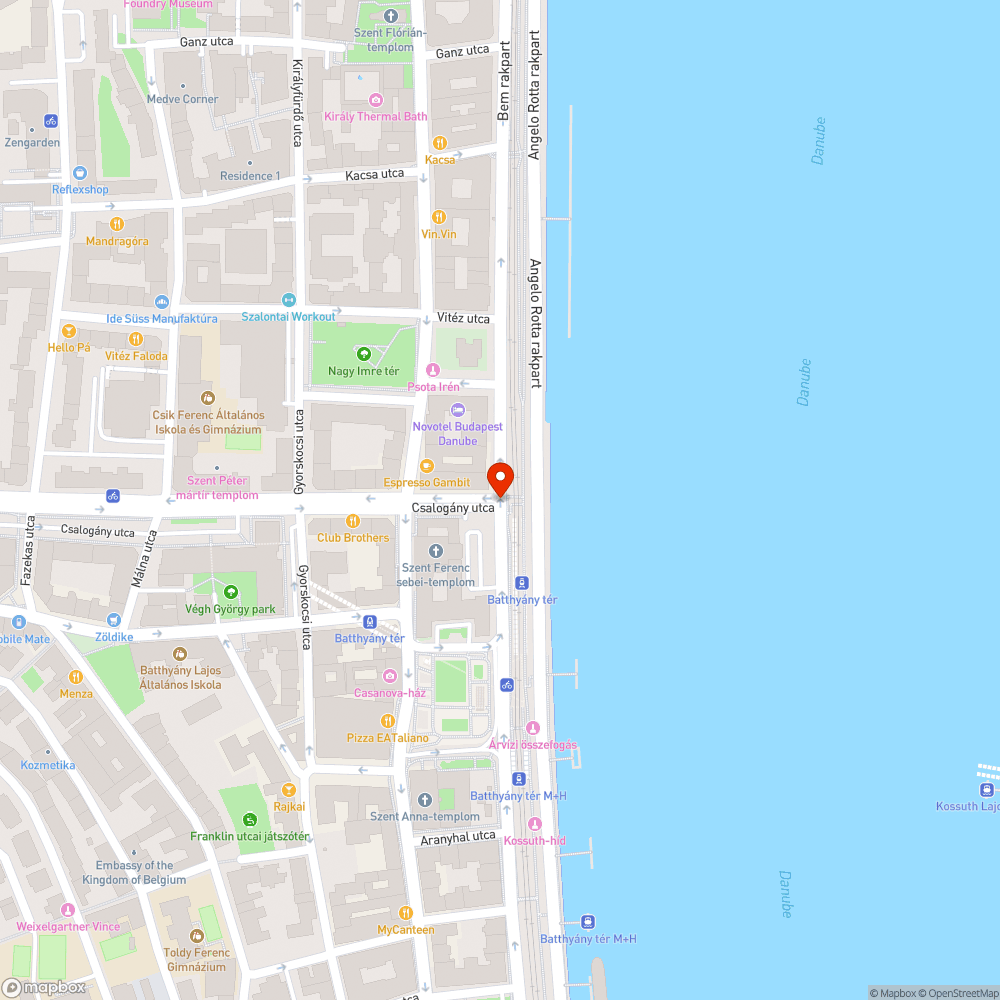 Veszélyes úthiba bejelentés helye