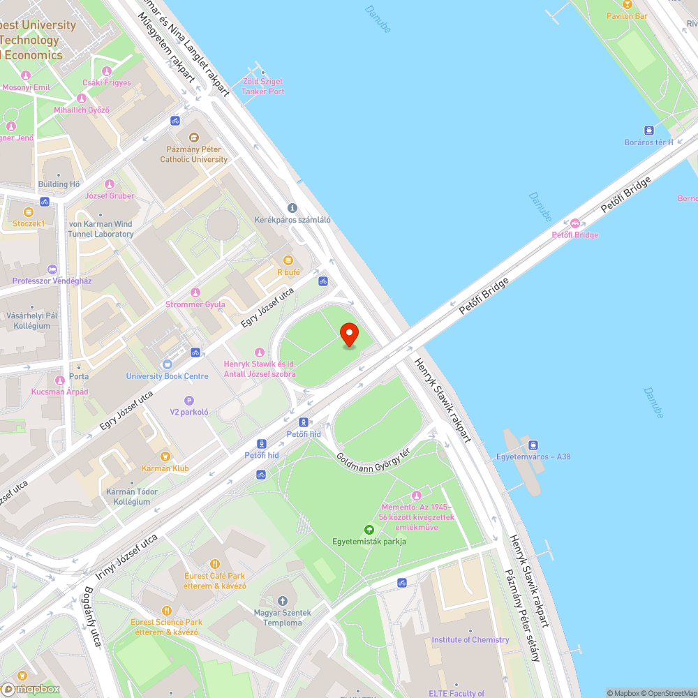 Petőfi híd budai hídfője graffitis bejelentés helye