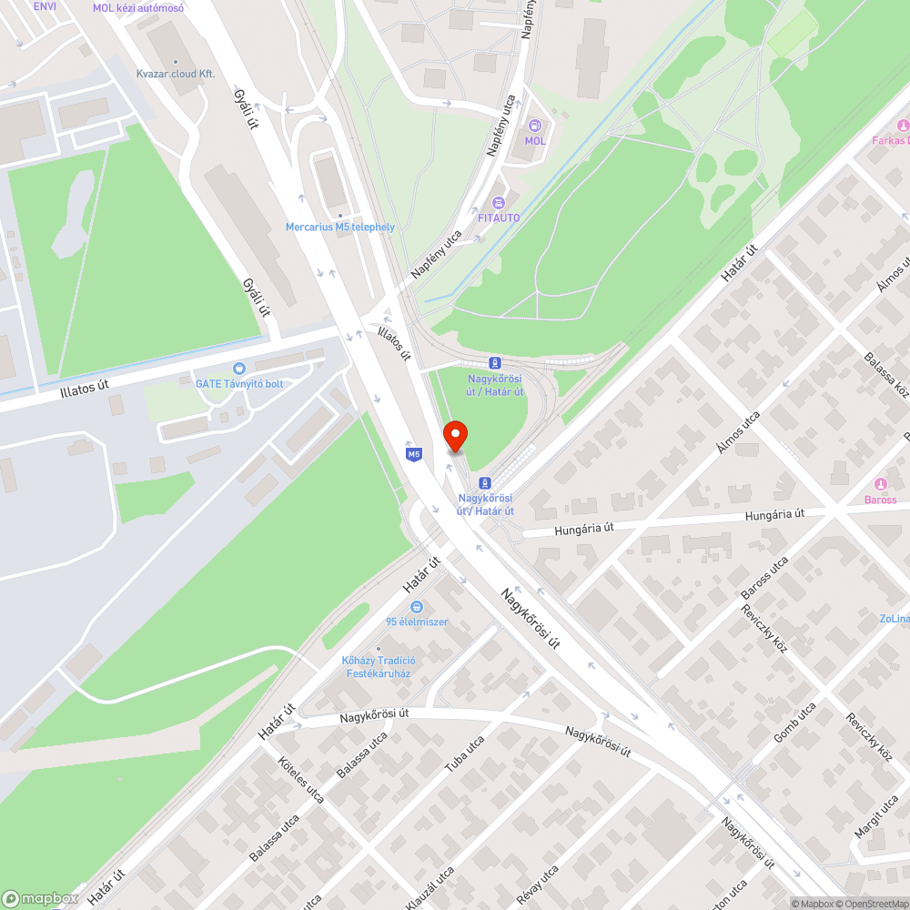 Be nem fejezett utasváró bejelentés helye