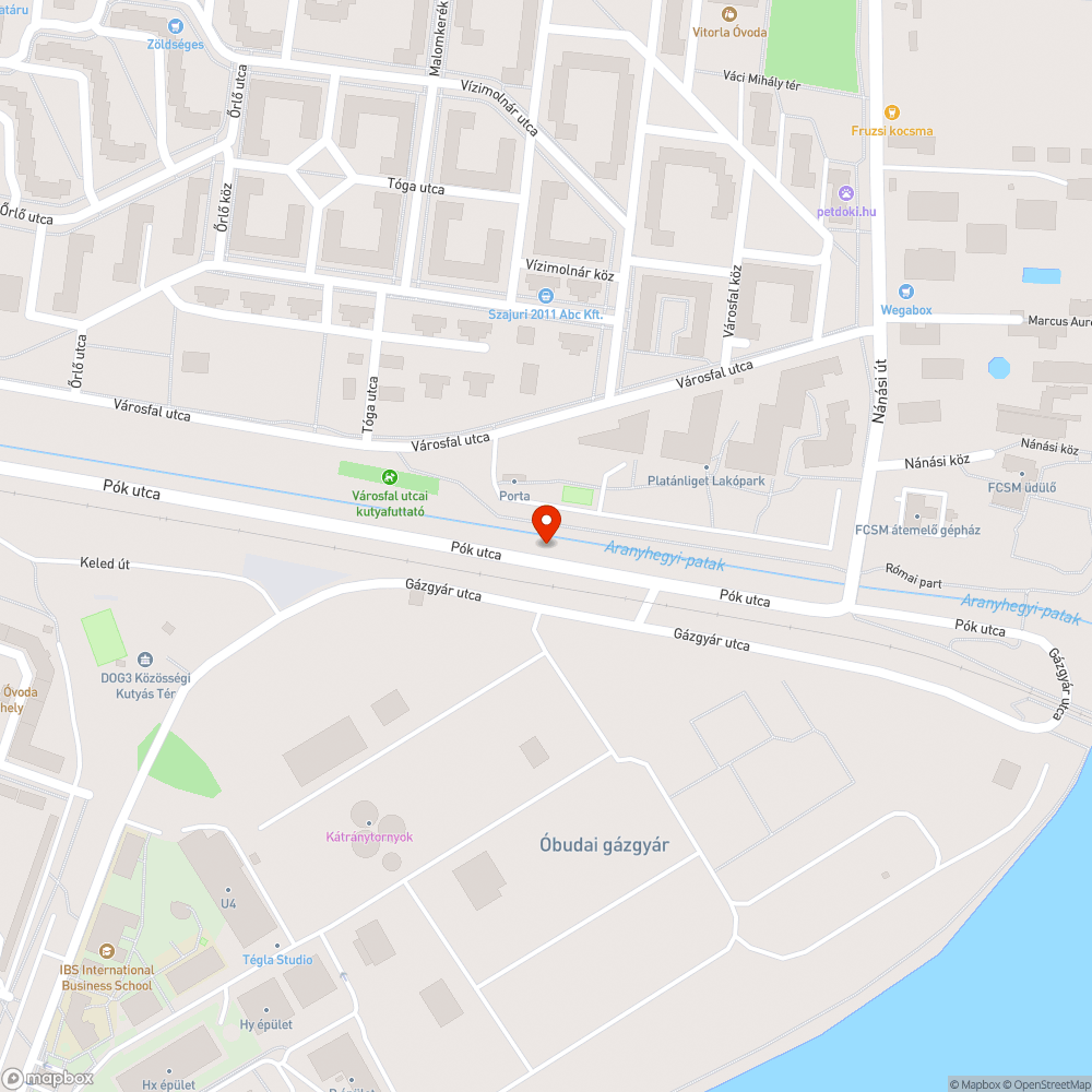 Kijárt, mocsaras zöldfelület bejelentés helye