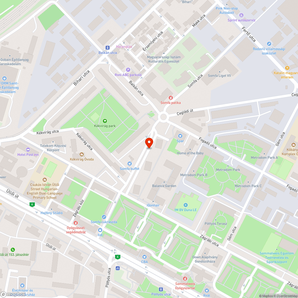 Avar hegyek a Somfa közben! bejelentés helye