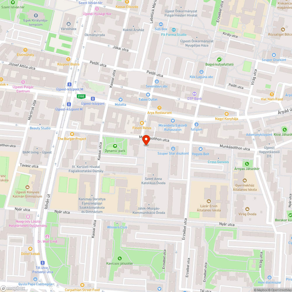 Hiányos aknafedél bejelentés helye