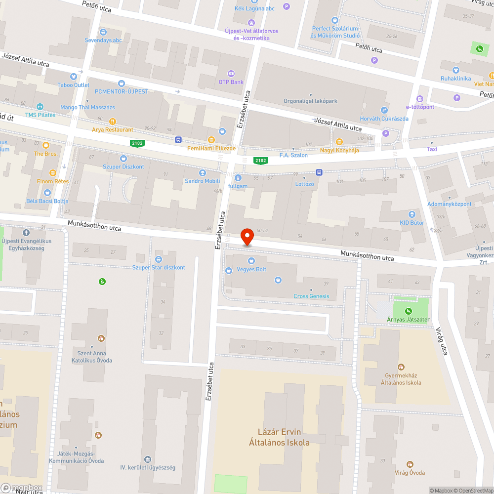 Botlásveszélyes aknafedél bejelentés helye