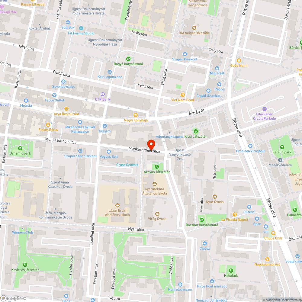 Töredezett aknafedő bejelentés helye