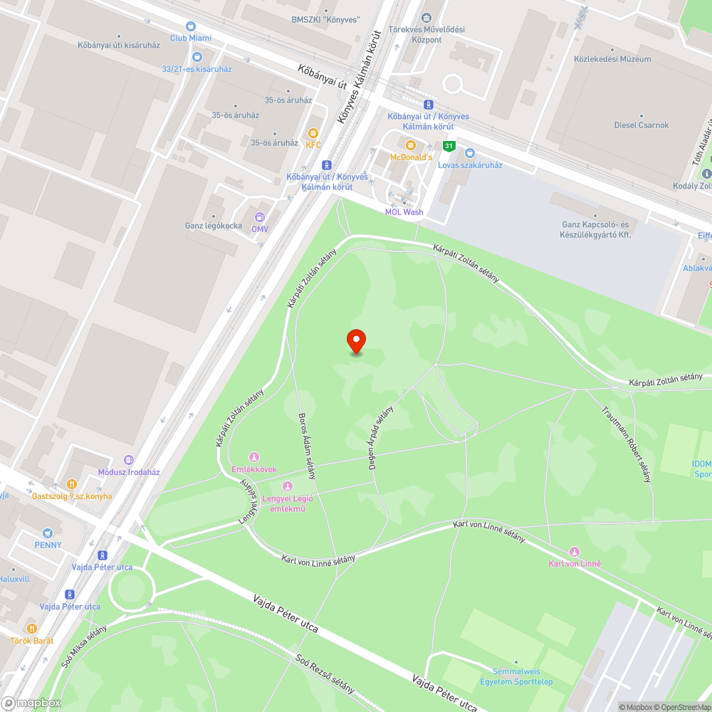 Vízfolyás bejelentés helye