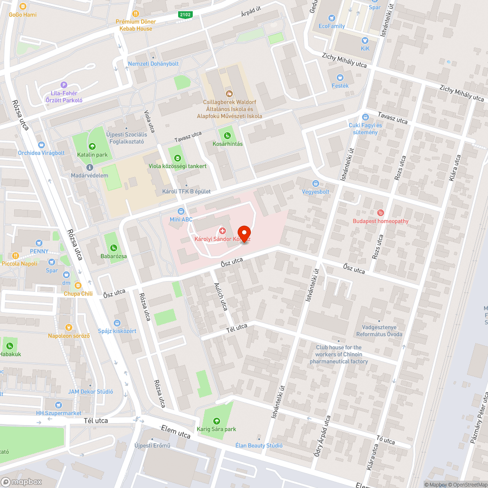 Szemetes az Ősz utca bejelentés helye