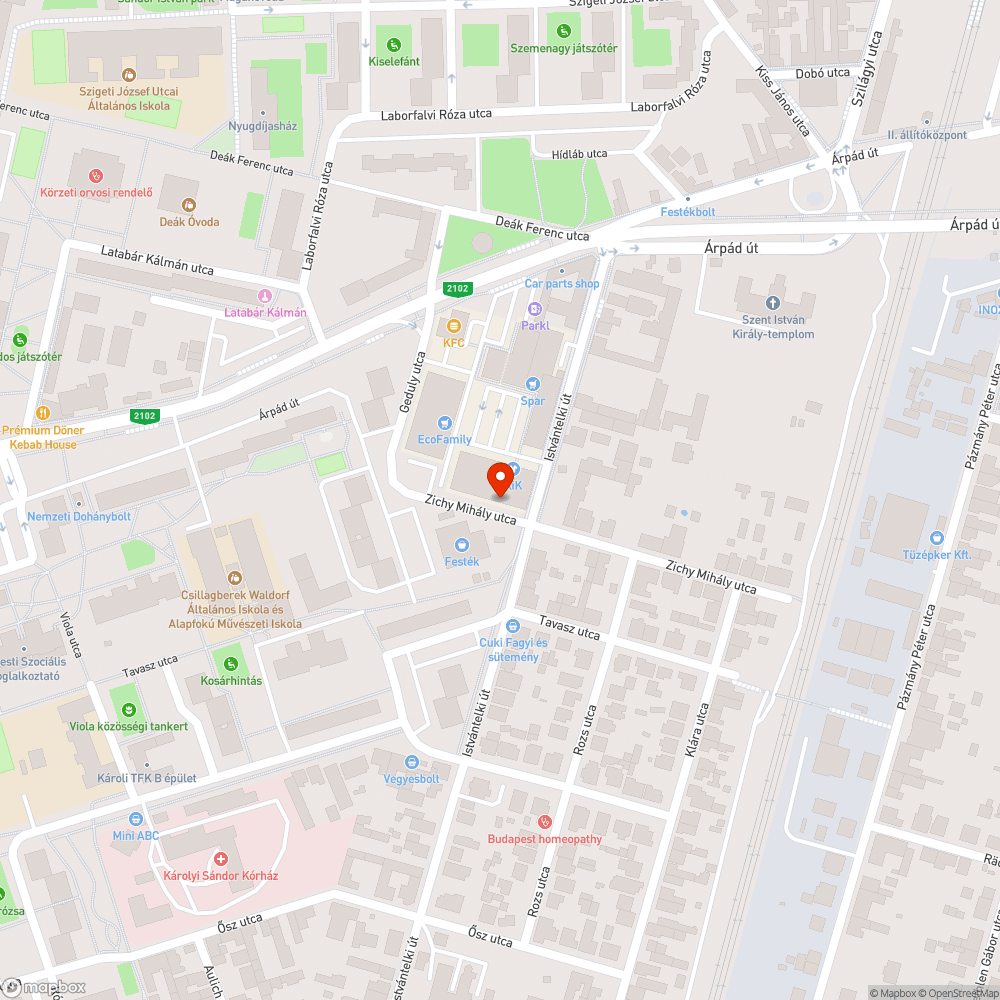 Hulladékudvar előtt elhelyezett nagyméretű hulladék bejelentés helye