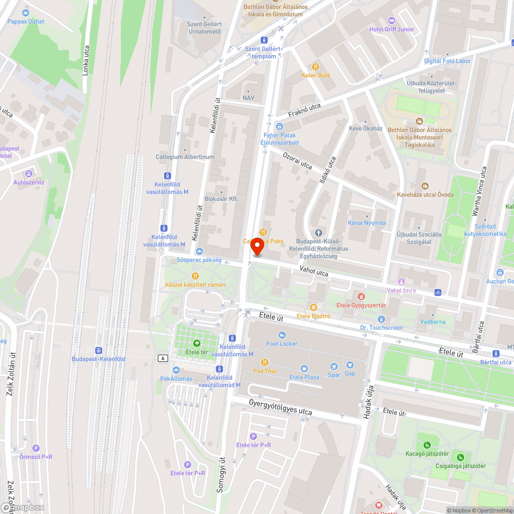 Visszatérő szabálytalan parkolás bejelentés helye