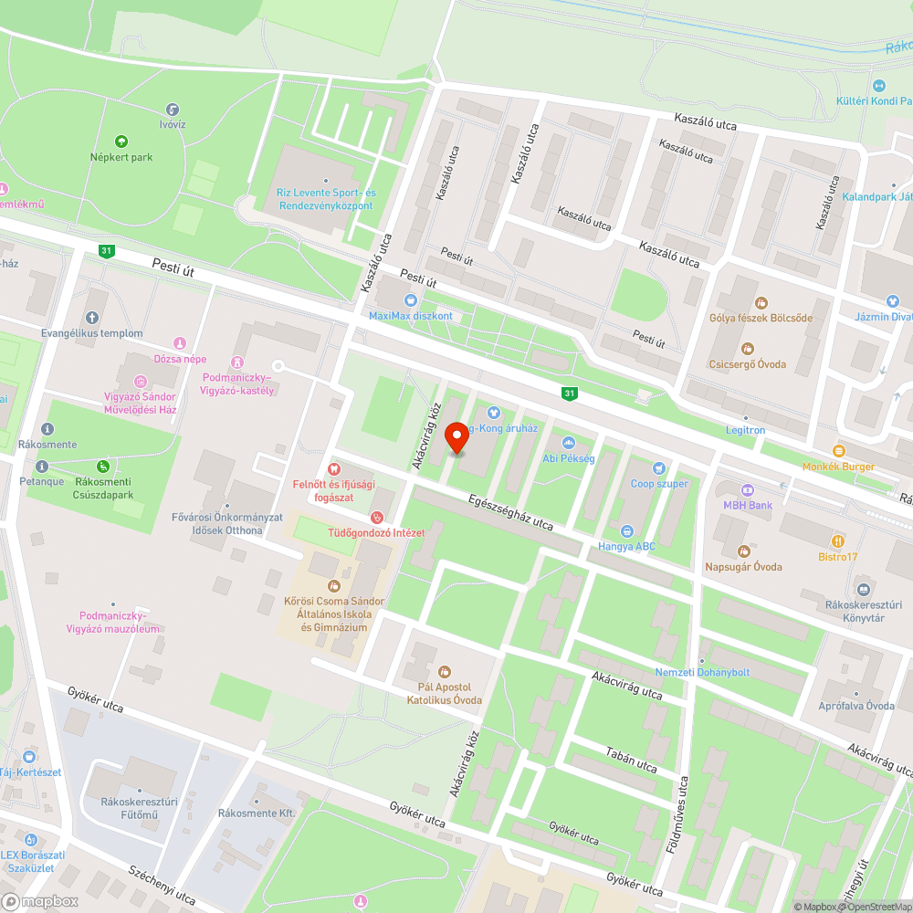 Szeméttel megtöltött utánfutók és gépkocsi bejelentés helye