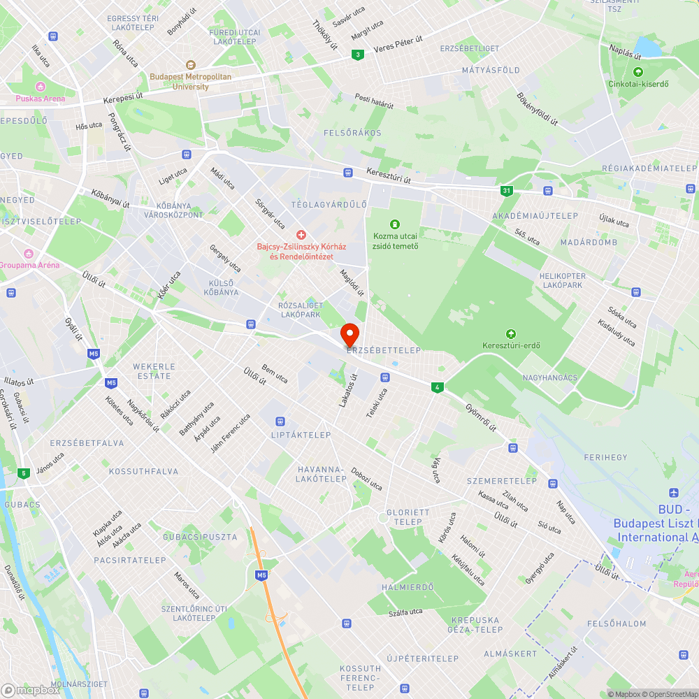 Növekvő szeméthegy bejelentés helye