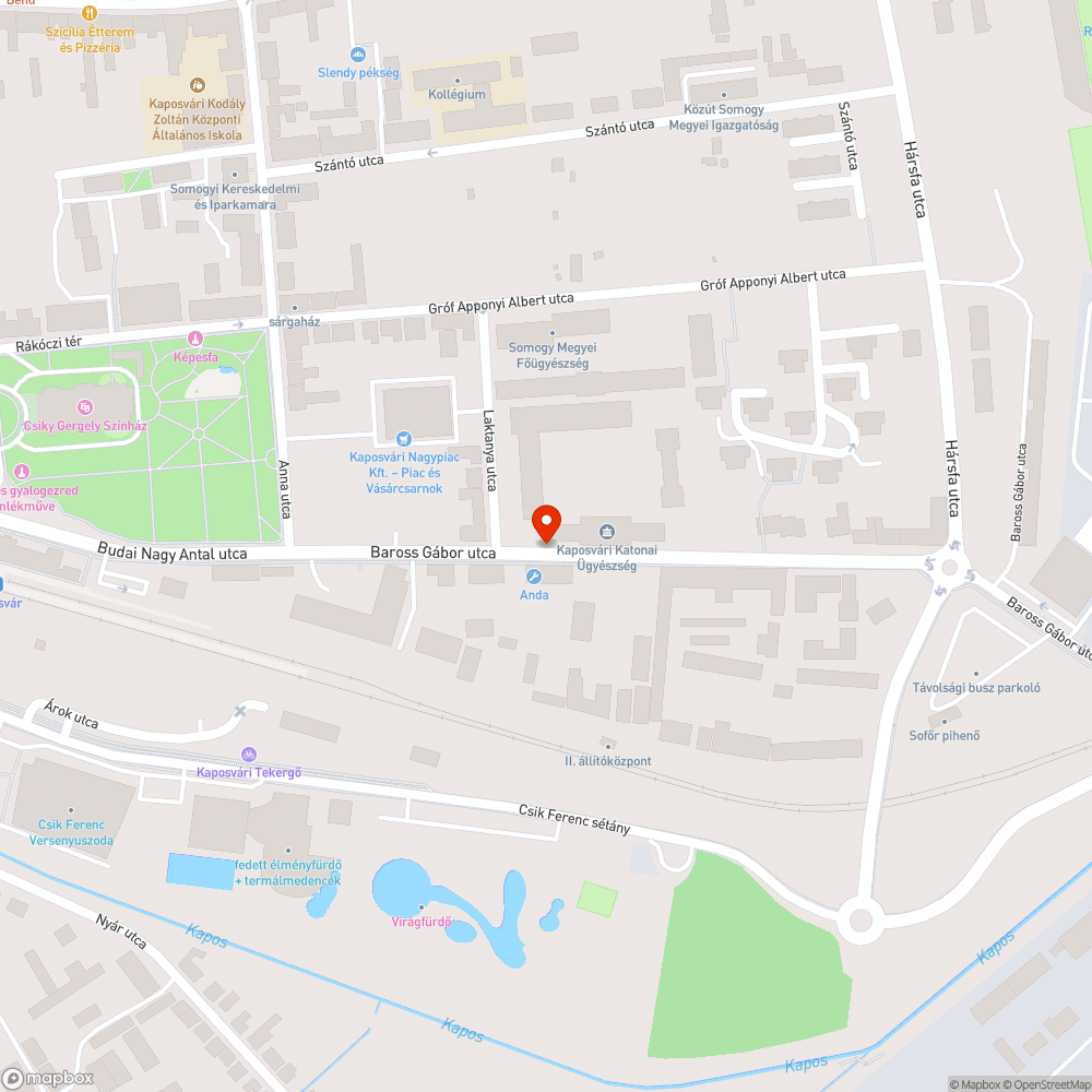 Szemetes járda bejelentés helye