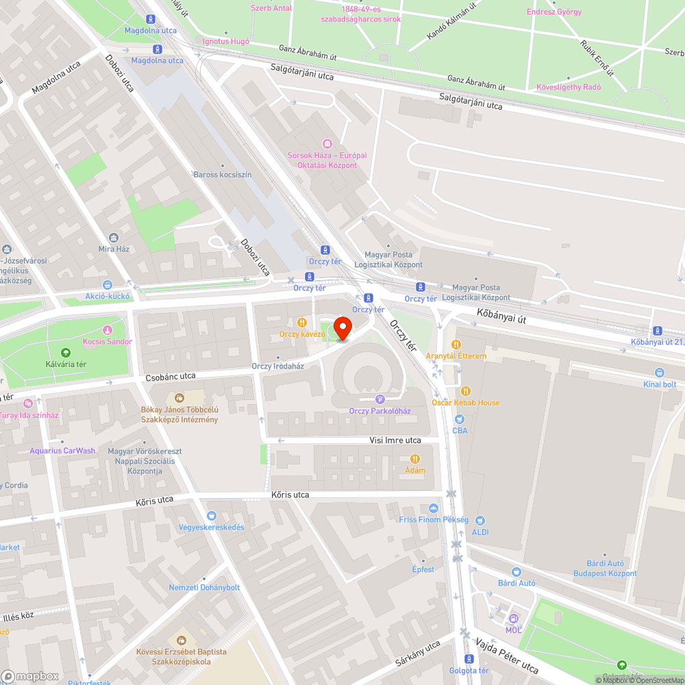 Hófehérre fakult közlekedéséi tábla bejelentés helye