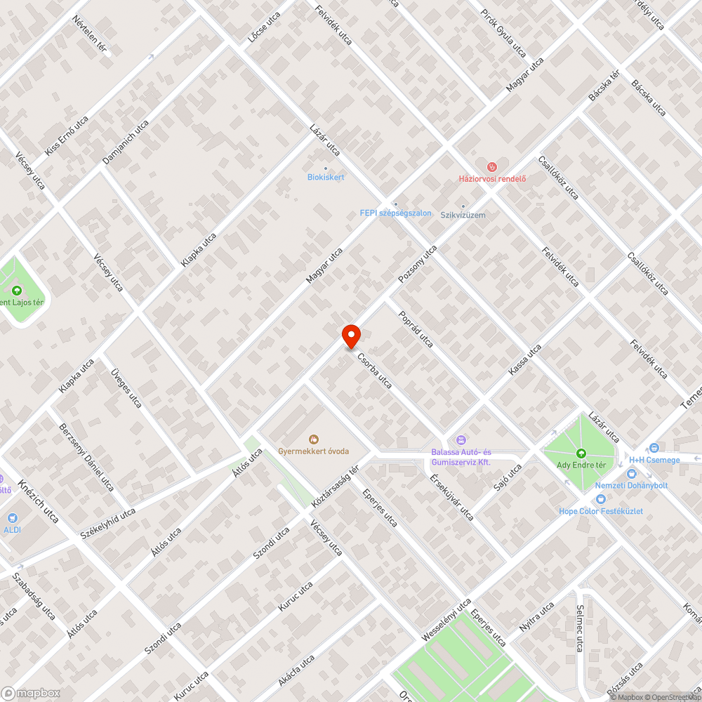 Leszakadt ágak bejelentés helye