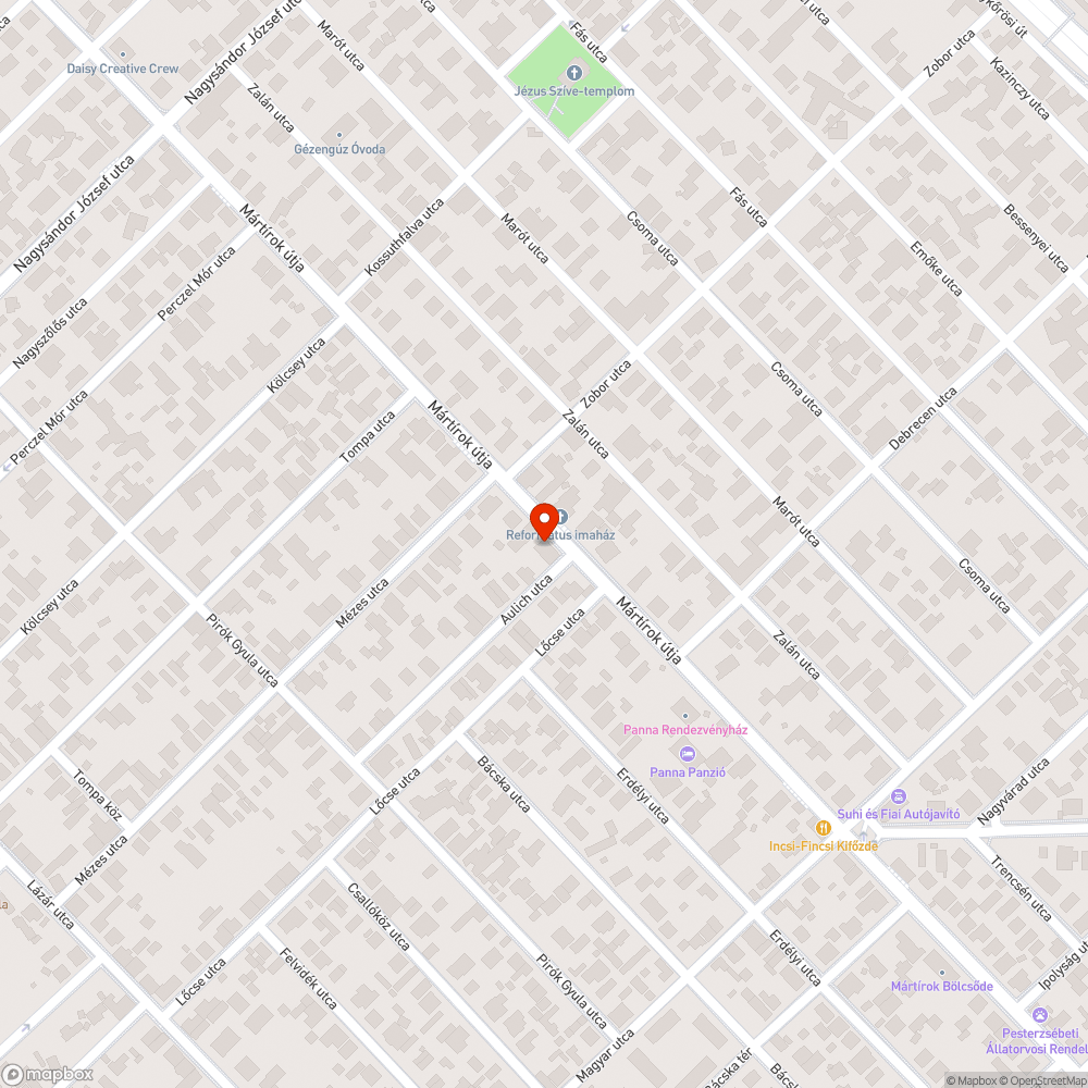 Kő és betontömb bejelentés helye