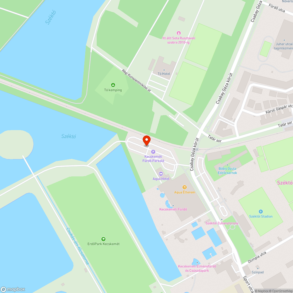 Nem világító lámpák a parkolóban bejelentés helye