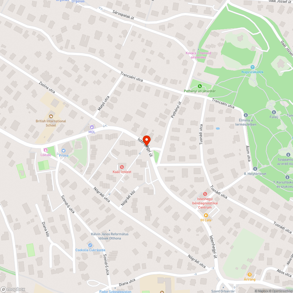 Csatornarácsok körül hiányos aszfalt bejelentés helye