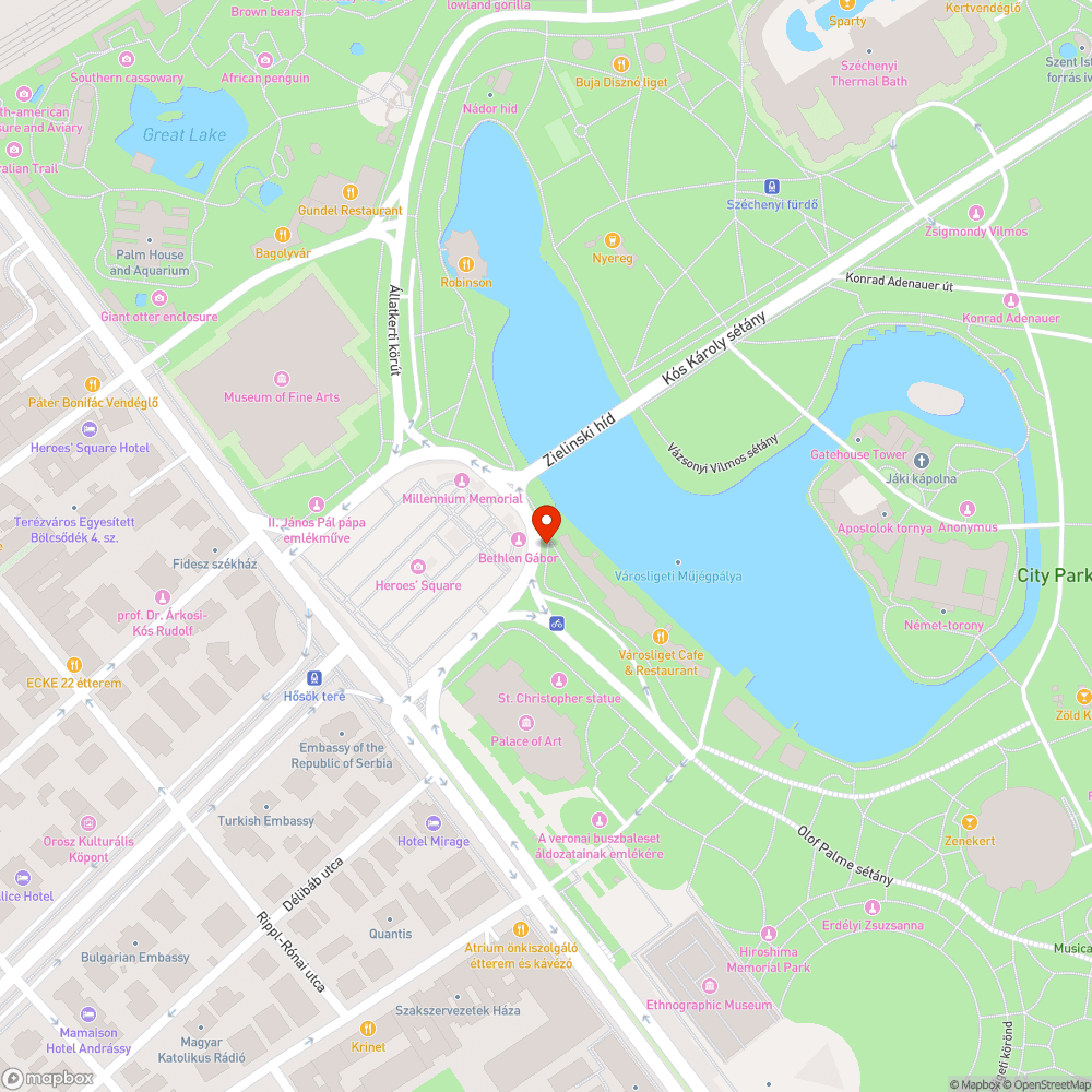 Faültetés bejelentés helye