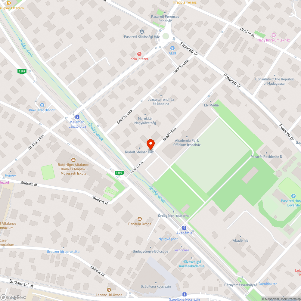 Kukák a járdán bejelentés helye