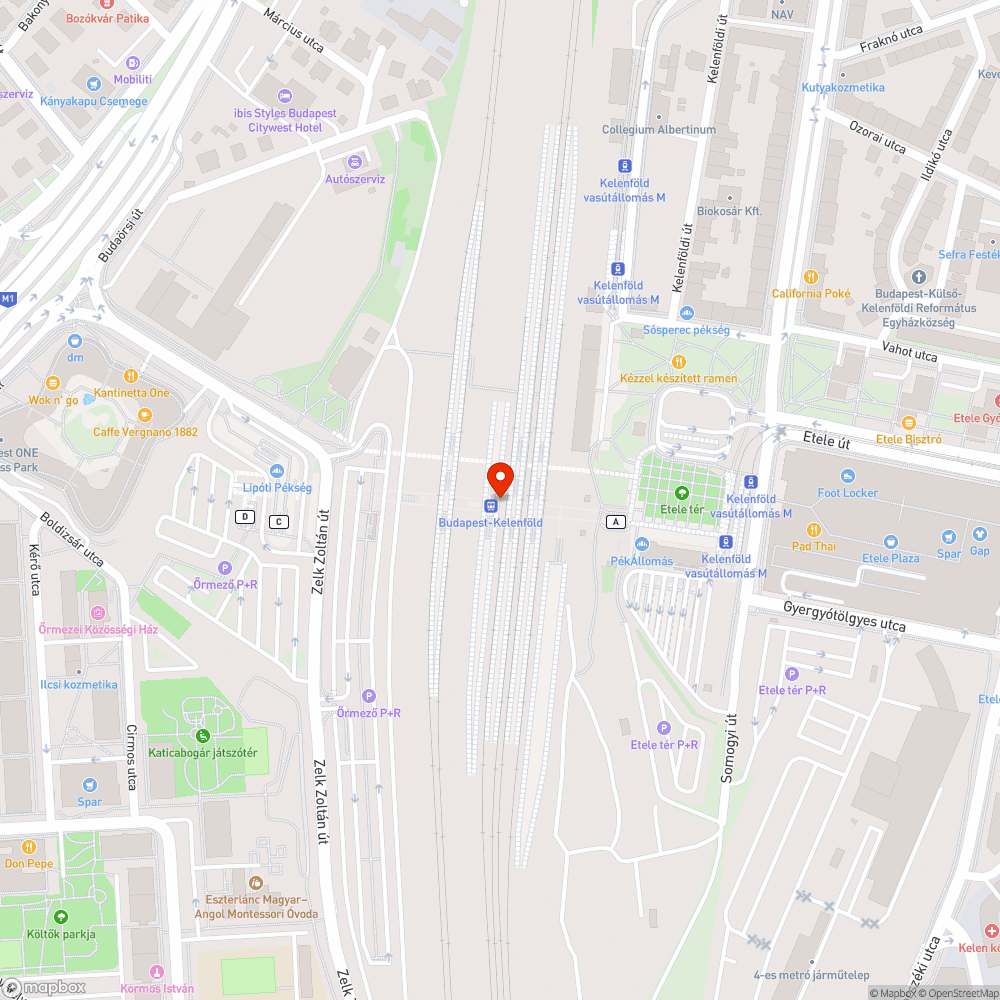 Egy darab saláta bejelentés helye