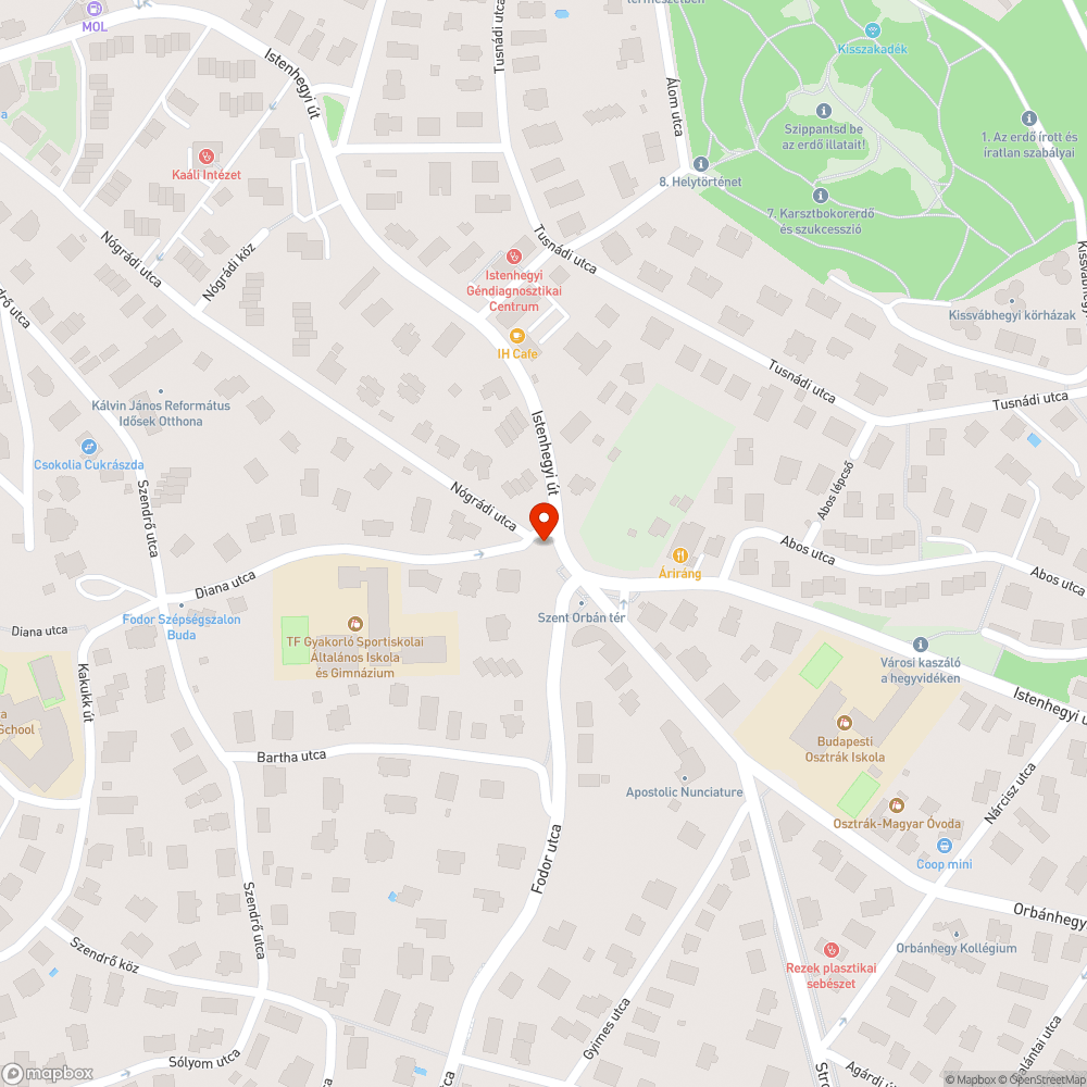 Kidőlt tábla bejelentés helye