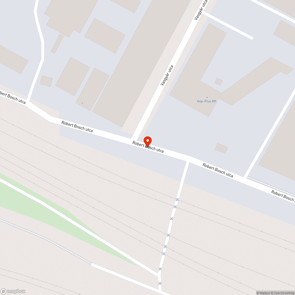 Megdőlt tábla bejelentés helye