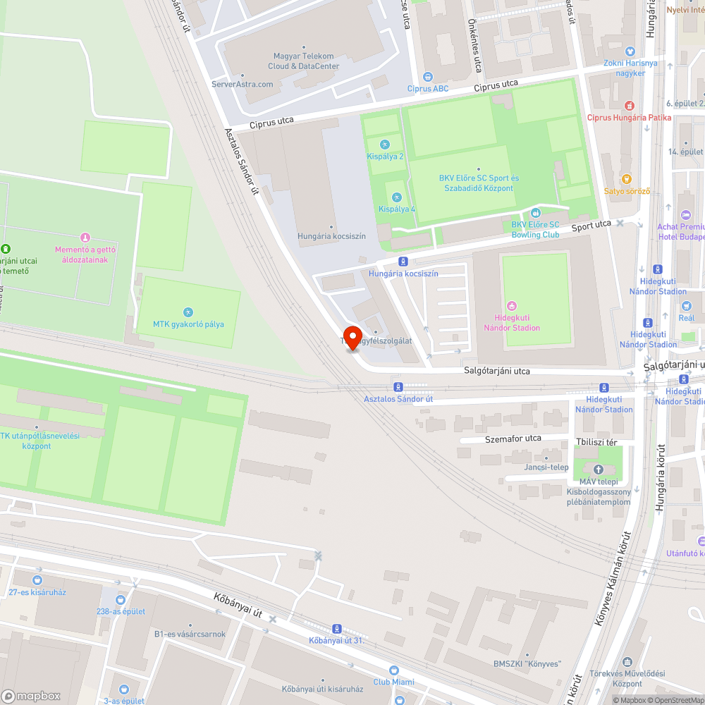 Régóta megdőlt tábla bejelentés helye