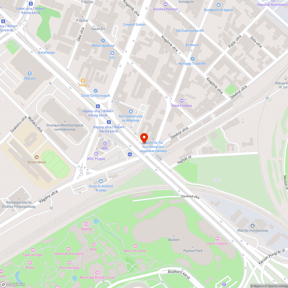 Rendszám nélküli roncs bejelentés helye