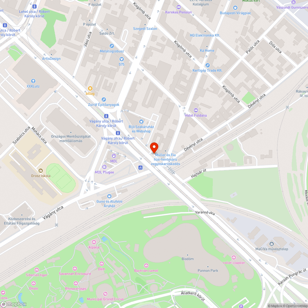 Rendszám nélküli roncs bejelentés helye