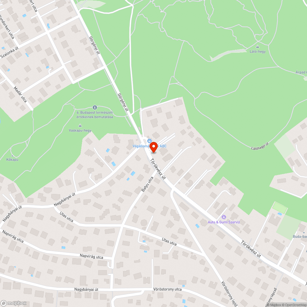 Fekete zsákok és sitt bejelentés helye