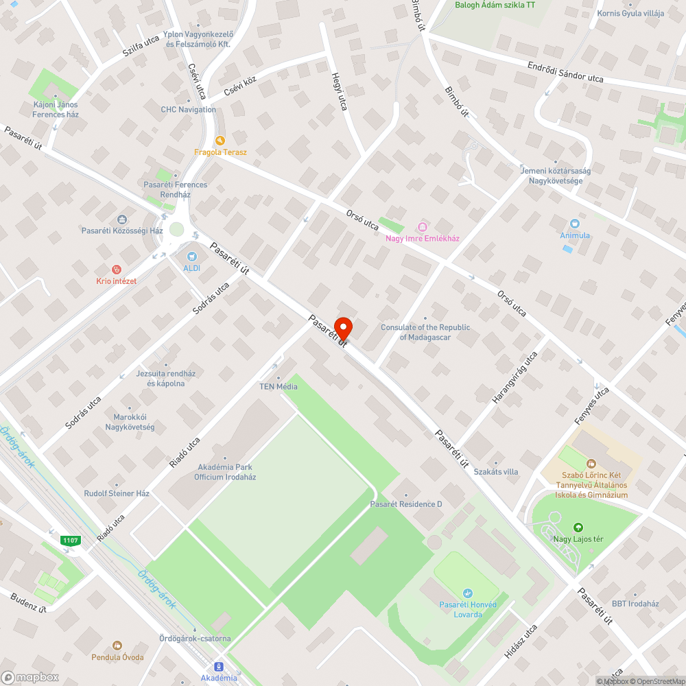 Mocskos járda bejelentés helye