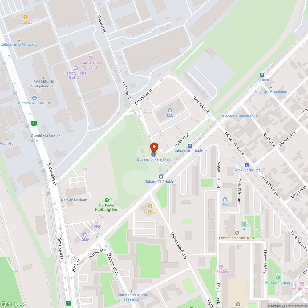 Rengeteg cigicsikk a villamossínek között bejelentés helye