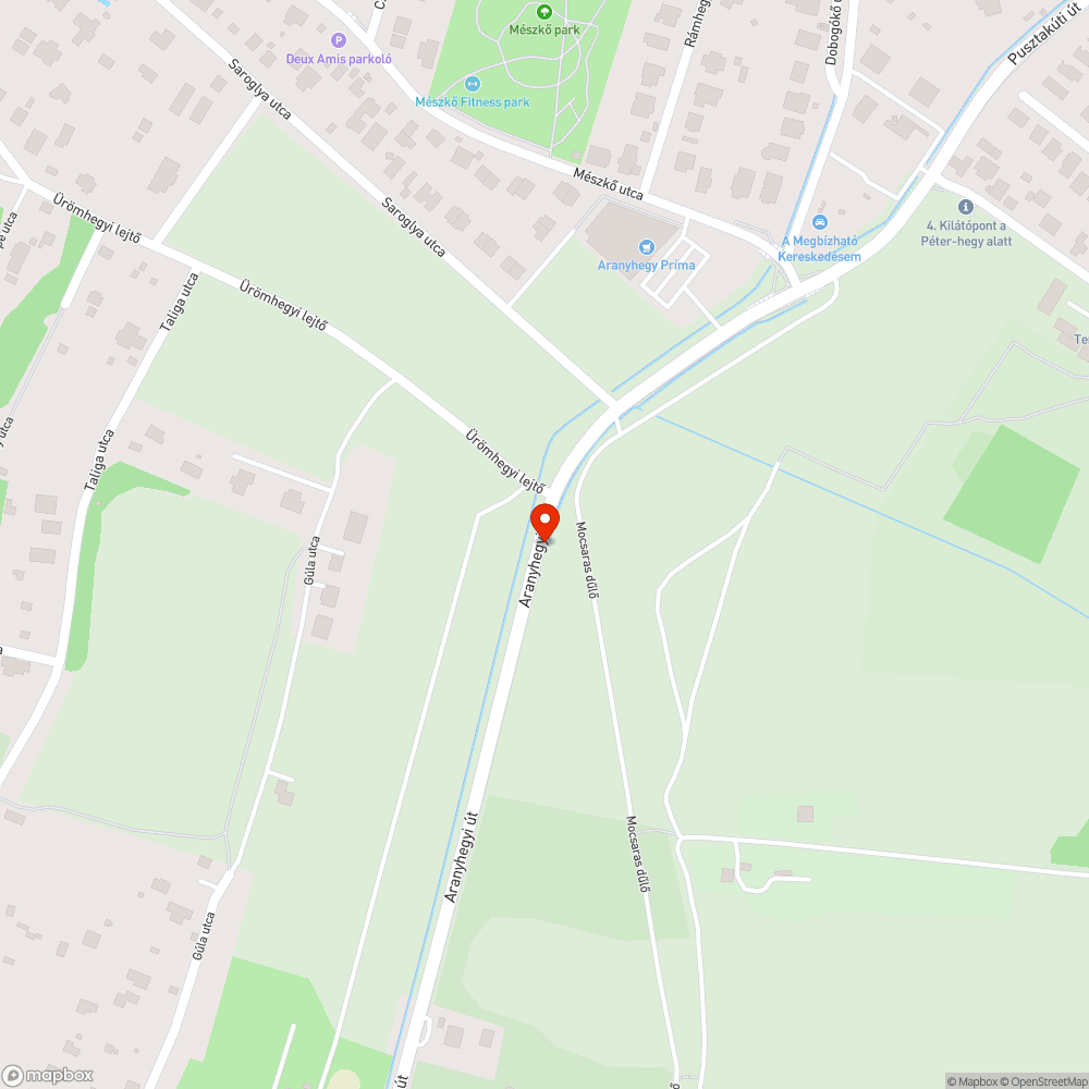 Szétesett kuka bejelentés helye