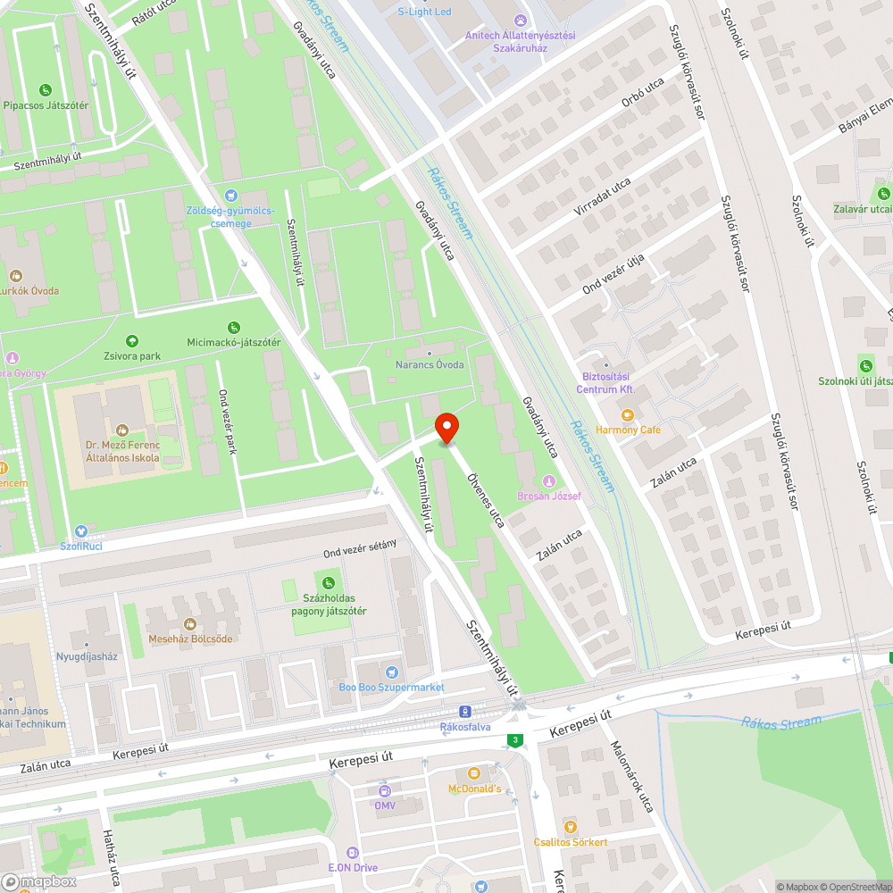 oszlop után lyuk a járdán bejelentés helye