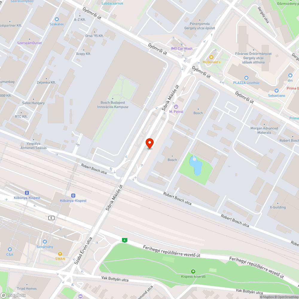 Nem működő lámpák - Árpád bejelentés helye