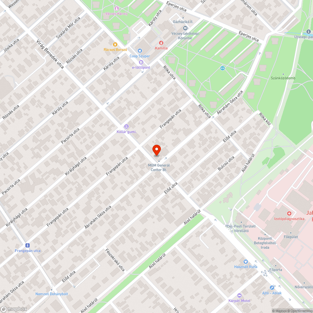 Lógó vezetékek - Ábrahám bejelentés helye