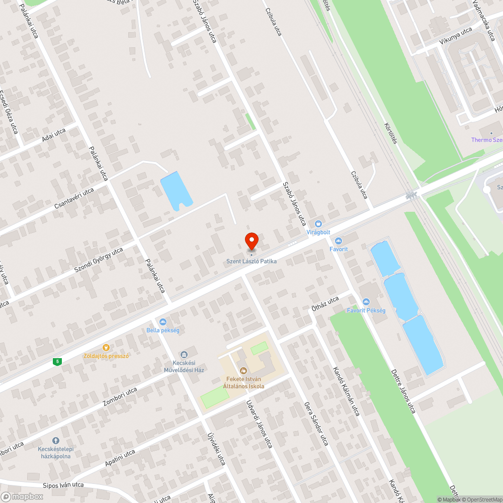 Rossz állapotú járda bejelentés helye