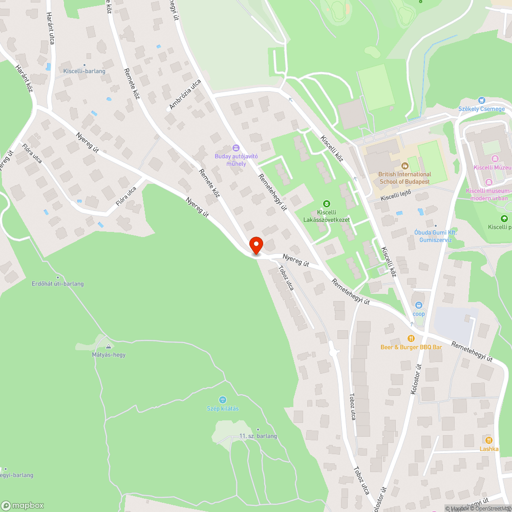 Úttestre folyt beton bejelentés helye