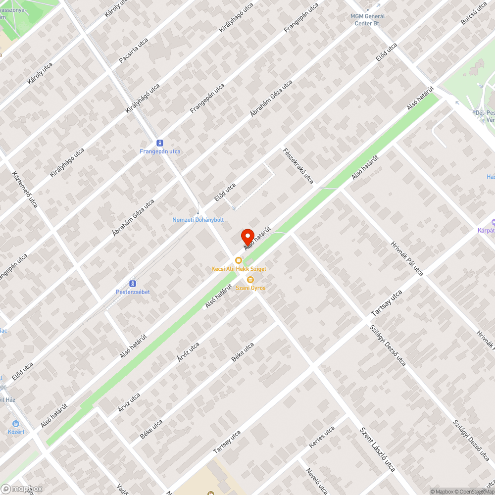 Szelektív gyűjtő mellett szeméthegy bejelentés helye