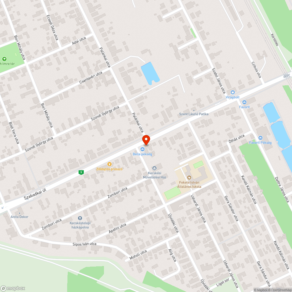 Plakátok bejelentés helye