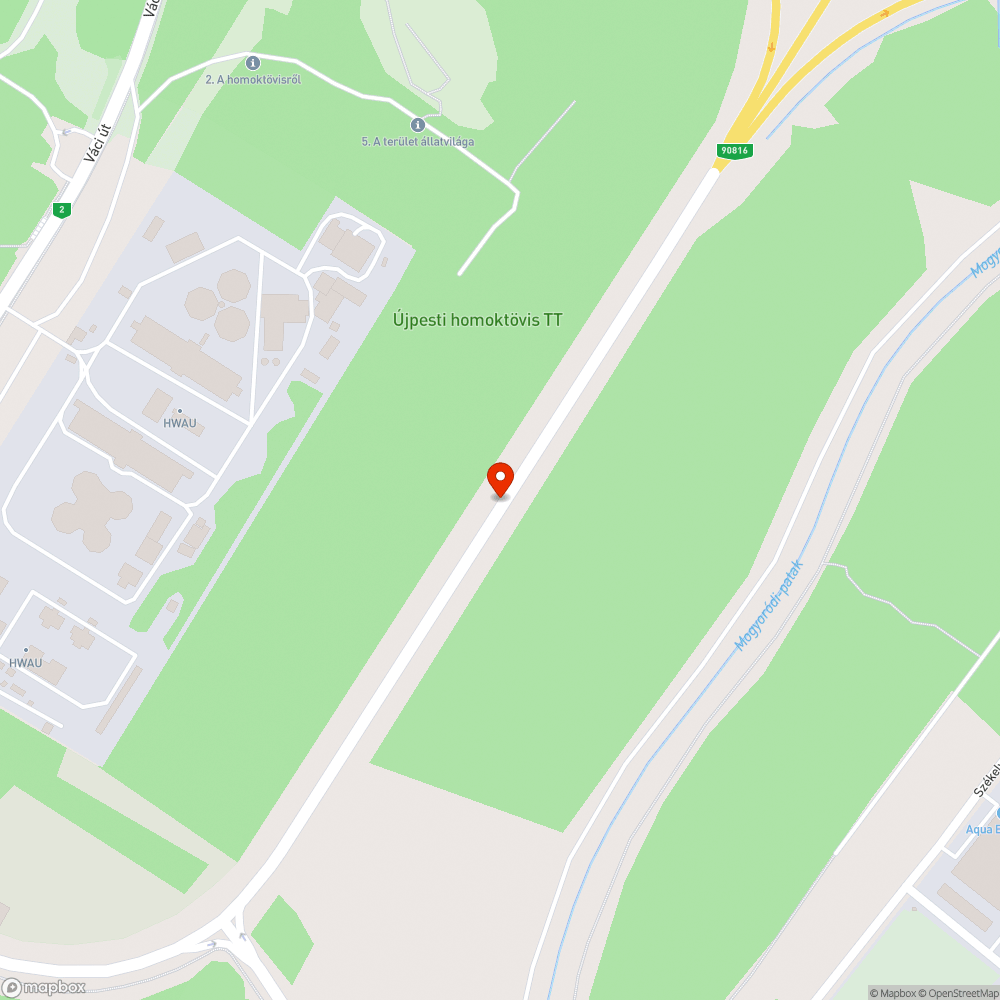 Lekopott szaggatott vonlak bejelentés helye