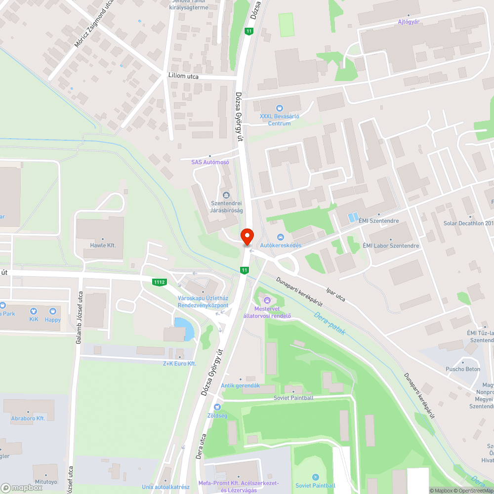 Kiégtek bejelentés helye