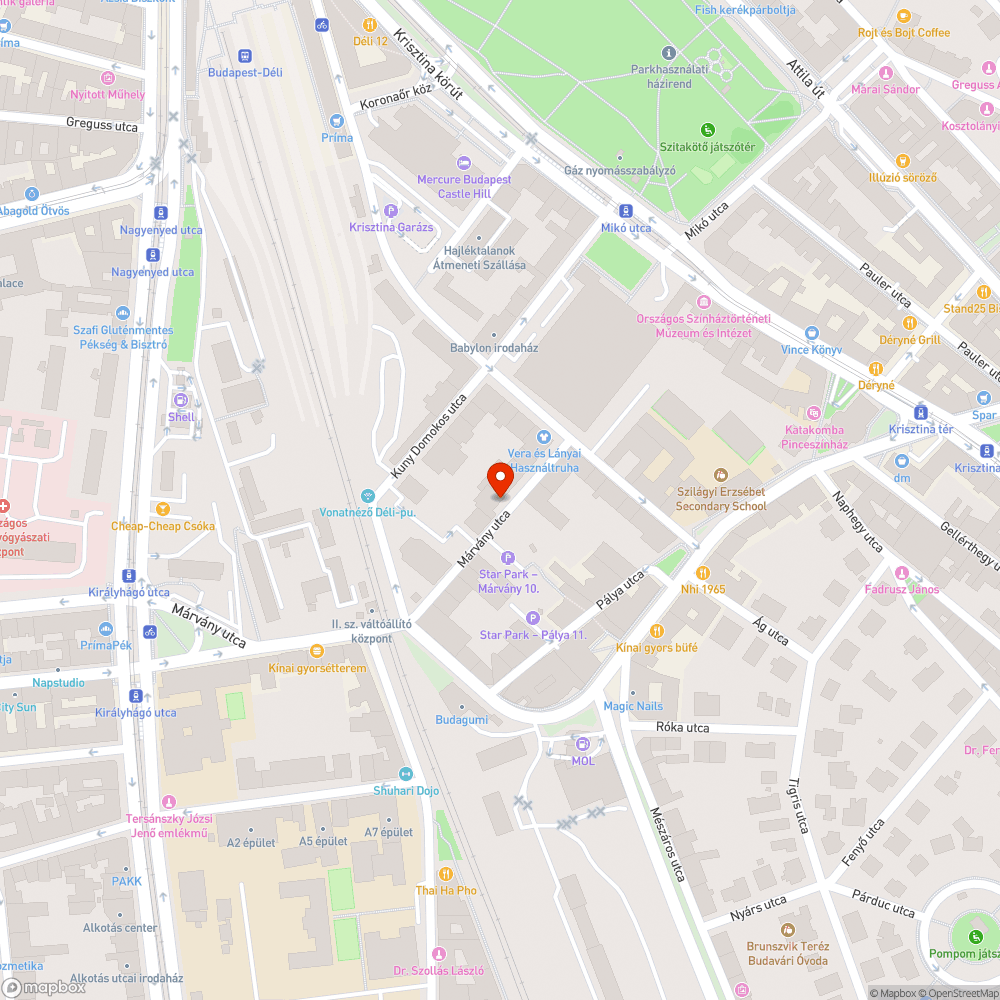 Sérült keret bejelentés helye