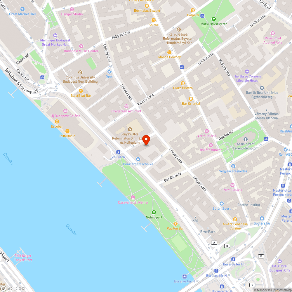 Mély kátyúk bejelentés helye