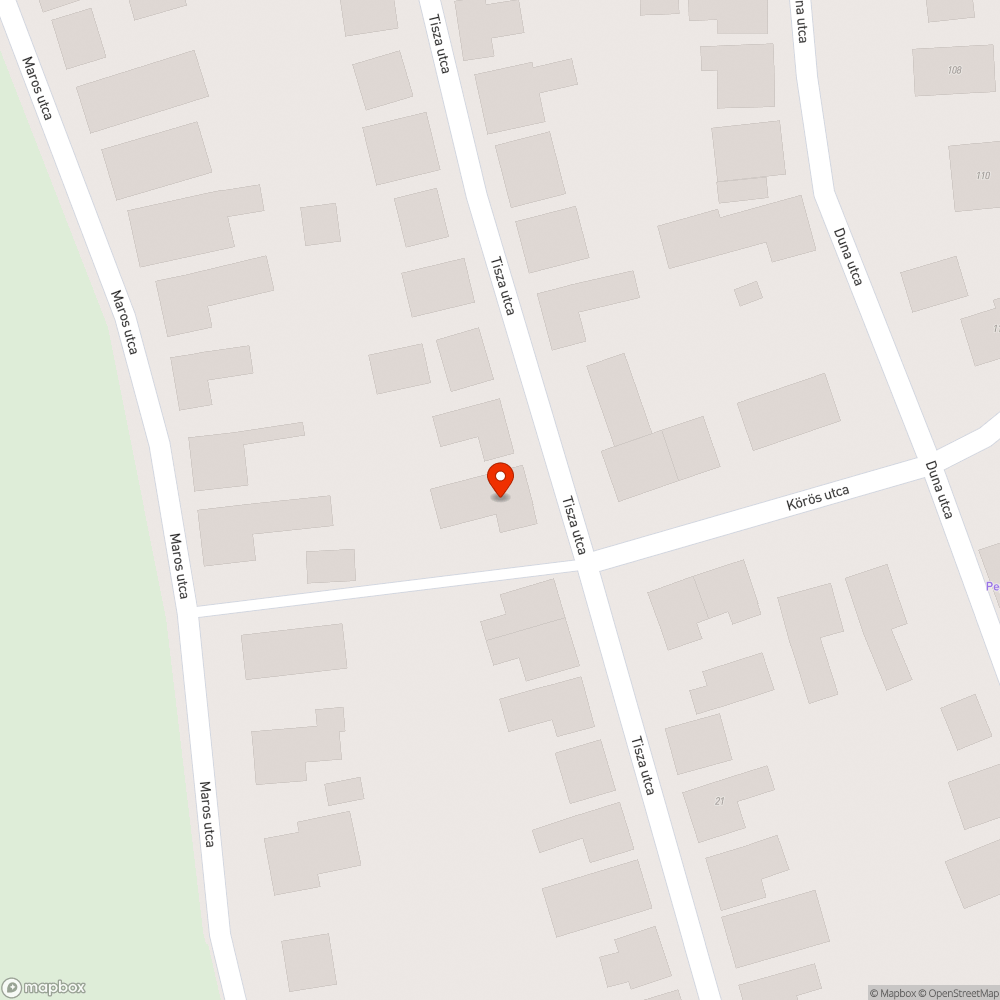 Vízelvezetőárok beomlott bejelentés helye