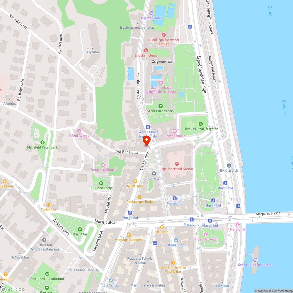 Török utcai hasraesés bejelentés helye