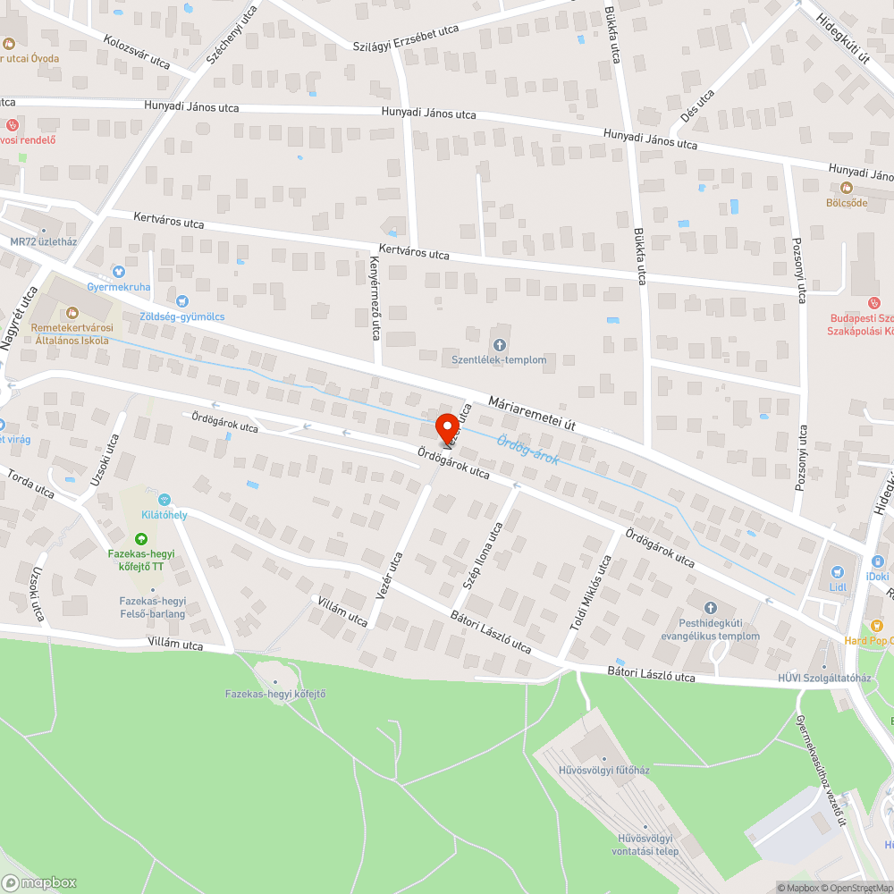 30as övezetben kint felejtett tábla bejelentés helye